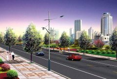 雙向六車道，新區(qū)又有一條道路開建